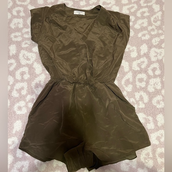 Babaton corbett silk romper - Picture 2 of 3